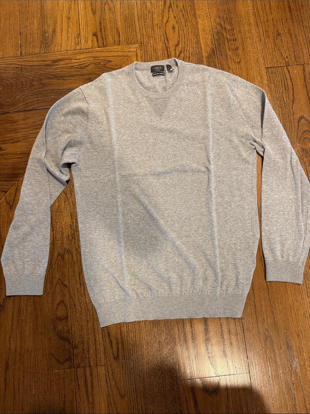 Men's Crewneck Sweater - Light Heather Gray